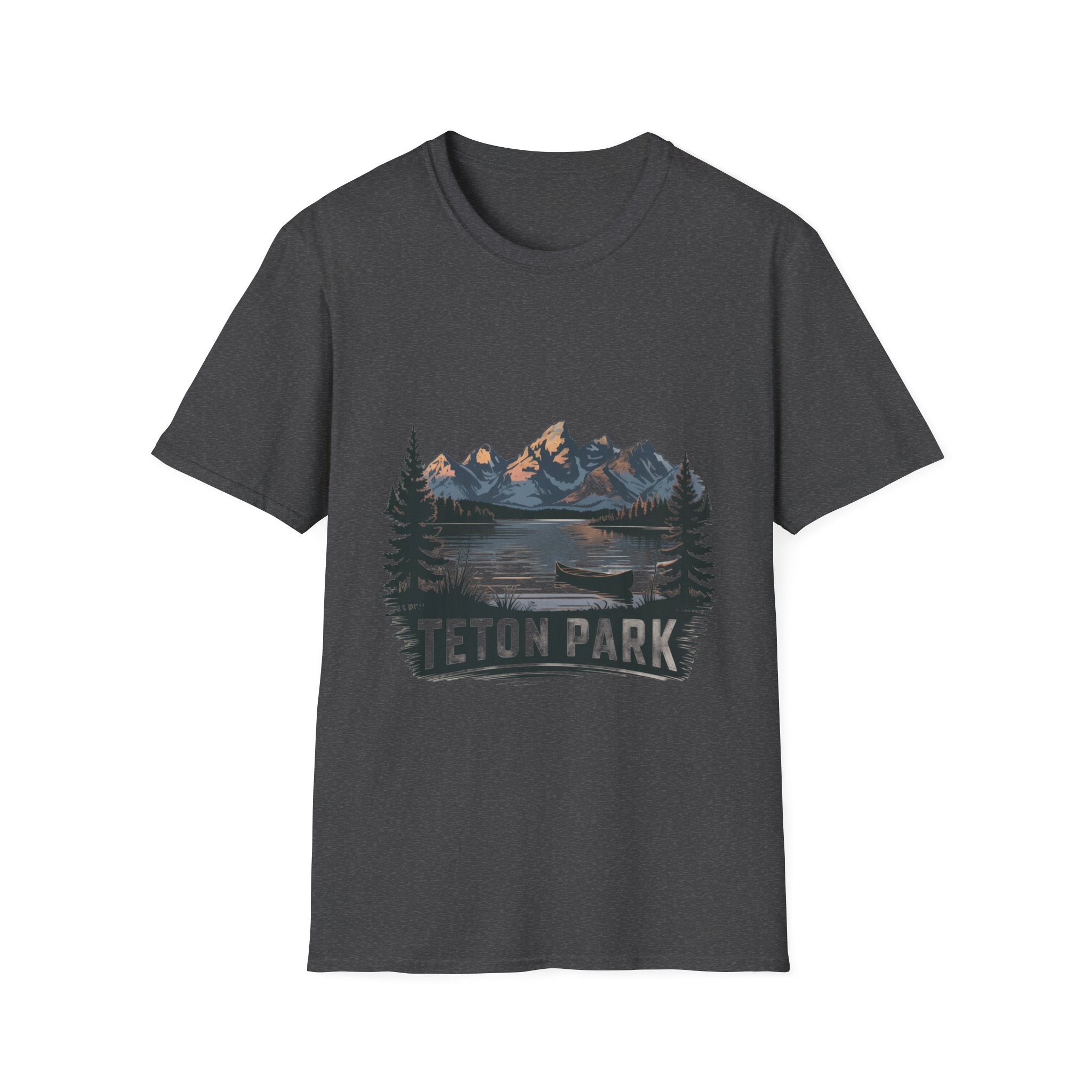 Teton Park Adventure T-Shirt, Unisex Graphic Tee, Nature Lover Gift, Outdoor Apparel, Travel Souvenir