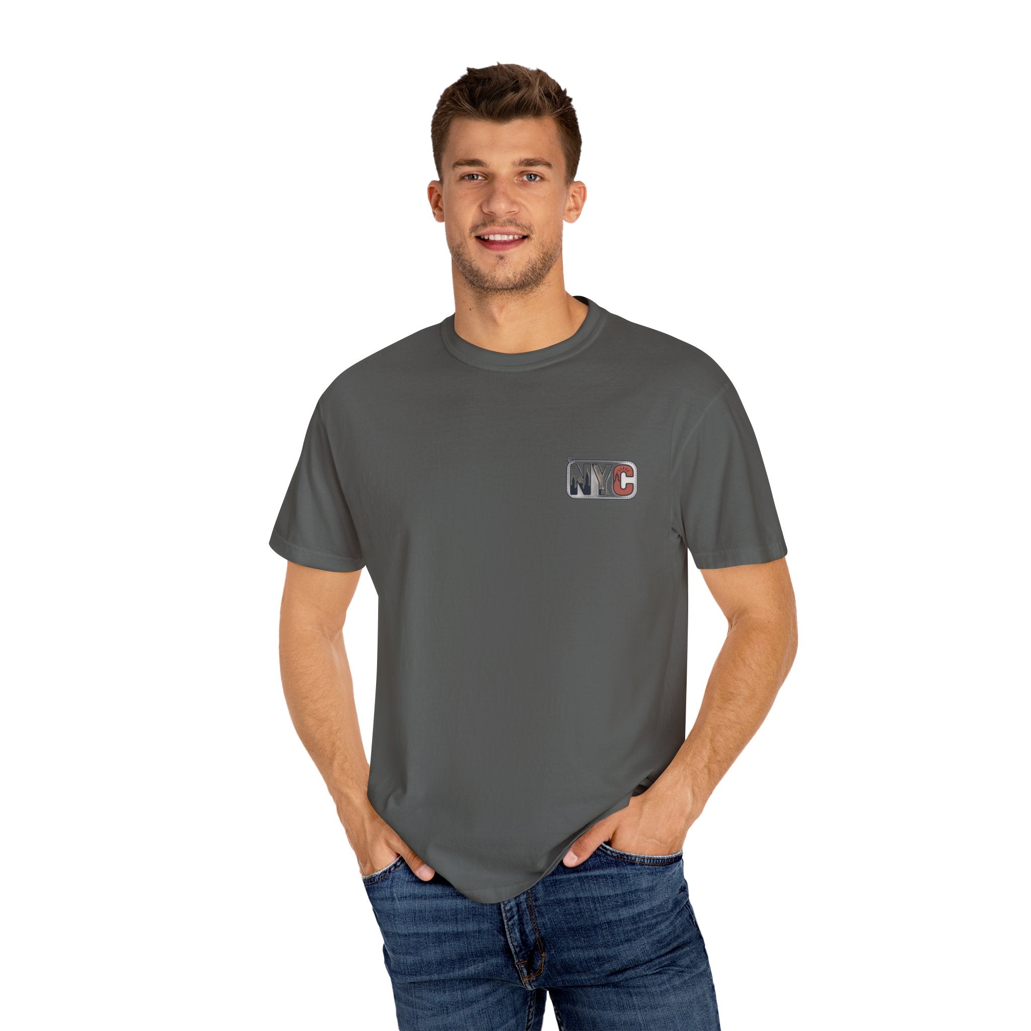 Statue of Liberty Graphic T-Shirt, NYC Apparel, Unisex Casual Tee, Travel Souvenir, Summer Outfit