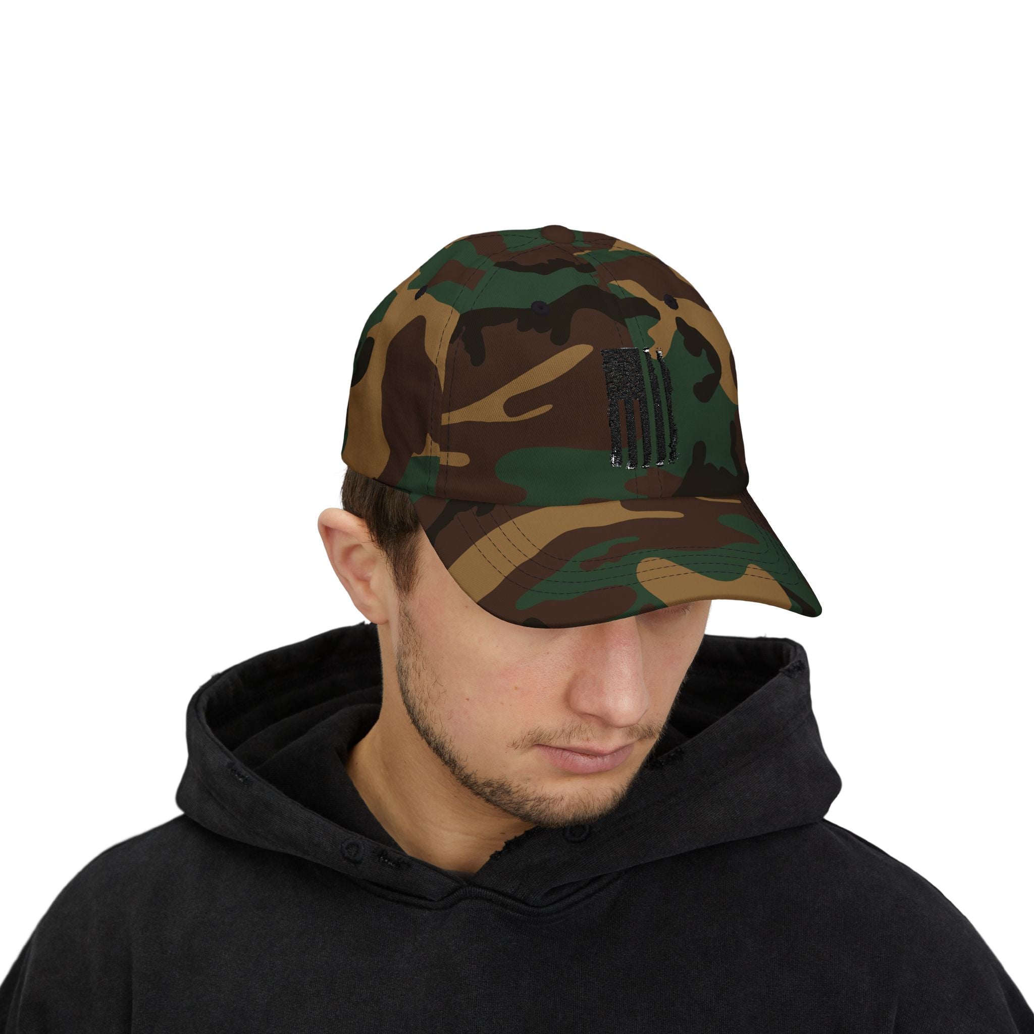 Classic Dad Cap with American Flag Design, Casual Hat for Men, Perfect Gift for Father's Day, Summer Outings, Everyday Style
