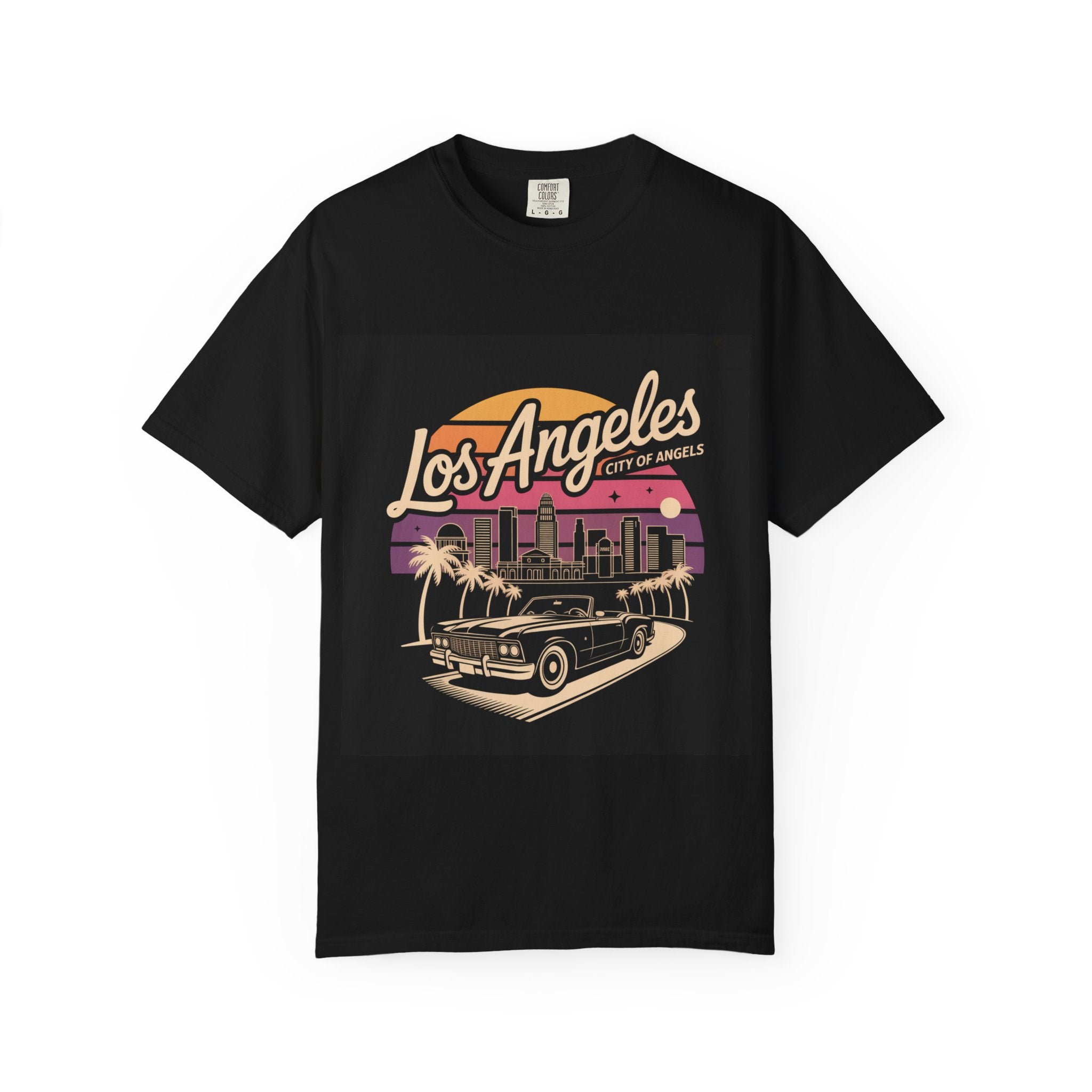 Los Angeles Vintage Vibe Unisex T-shirt, Retro California Shirt, Graphic Tee, Travel Souvenir, Summer Fashion
