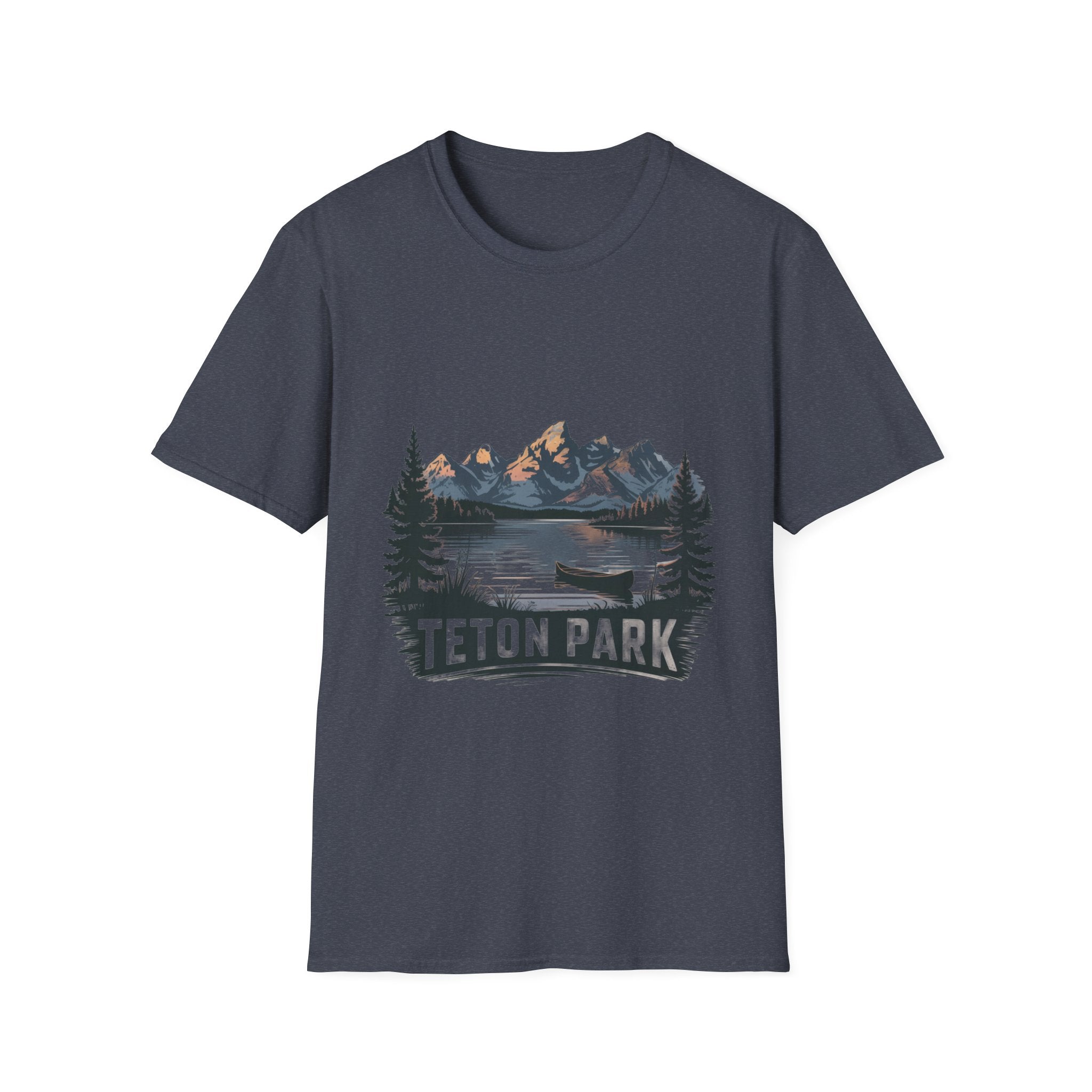Teton Park Adventure T-Shirt, Unisex Graphic Tee, Nature Lover Gift, Outdoor Apparel, Travel Souvenir