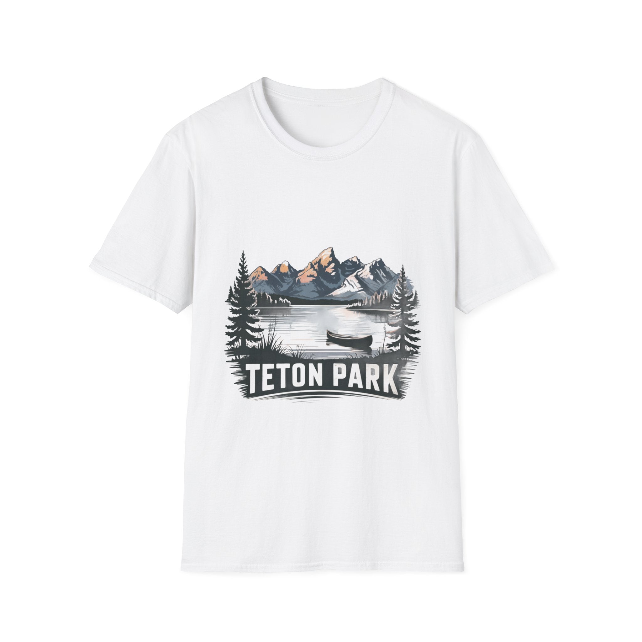 Teton Park Adventure T-Shirt, Unisex Graphic Tee, Nature Lover Gift, Outdoor Apparel, Travel Souvenir