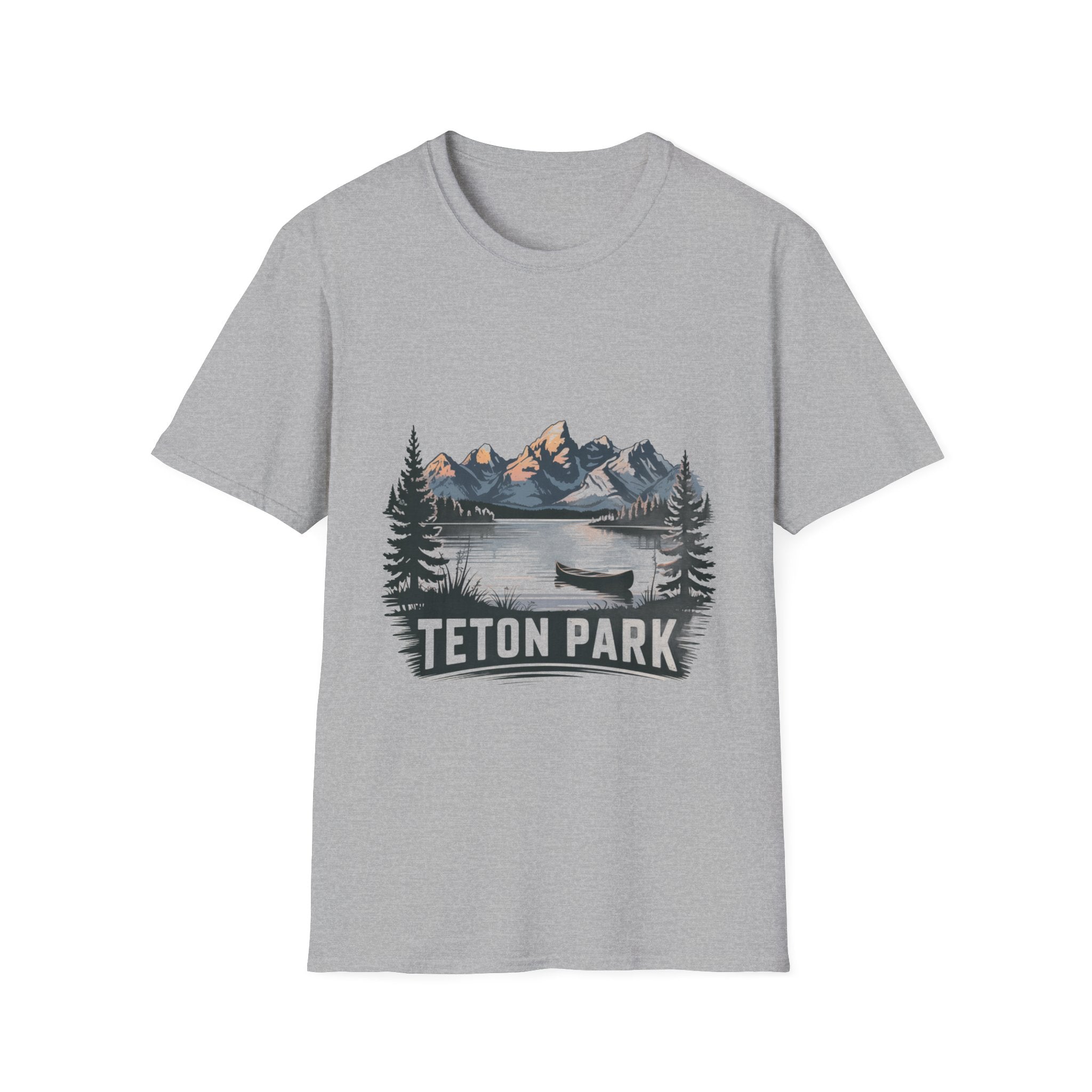 Teton Park Adventure T-Shirt, Unisex Graphic Tee, Nature Lover Gift, Outdoor Apparel, Travel Souvenir