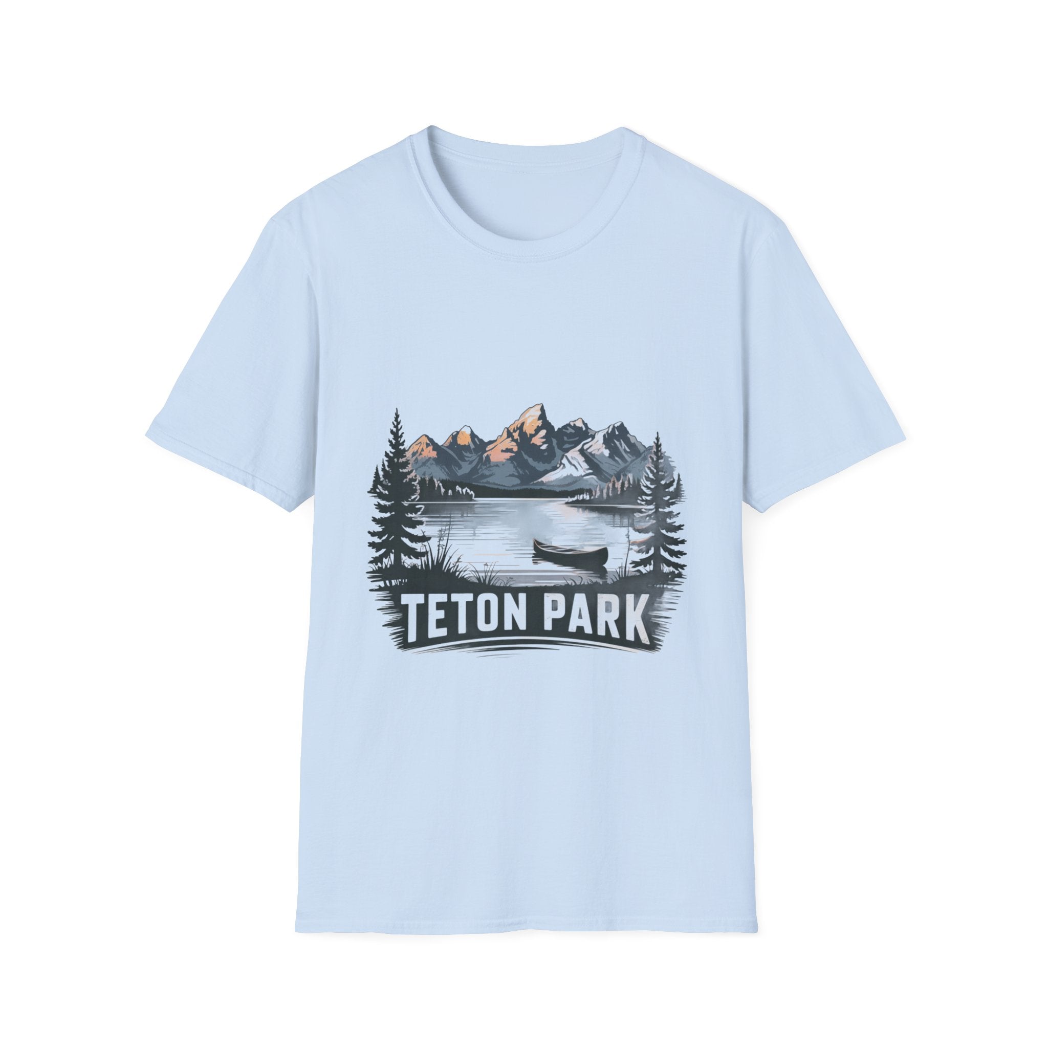 Teton Park Adventure T-Shirt, Unisex Graphic Tee, Nature Lover Gift, Outdoor Apparel, Travel Souvenir