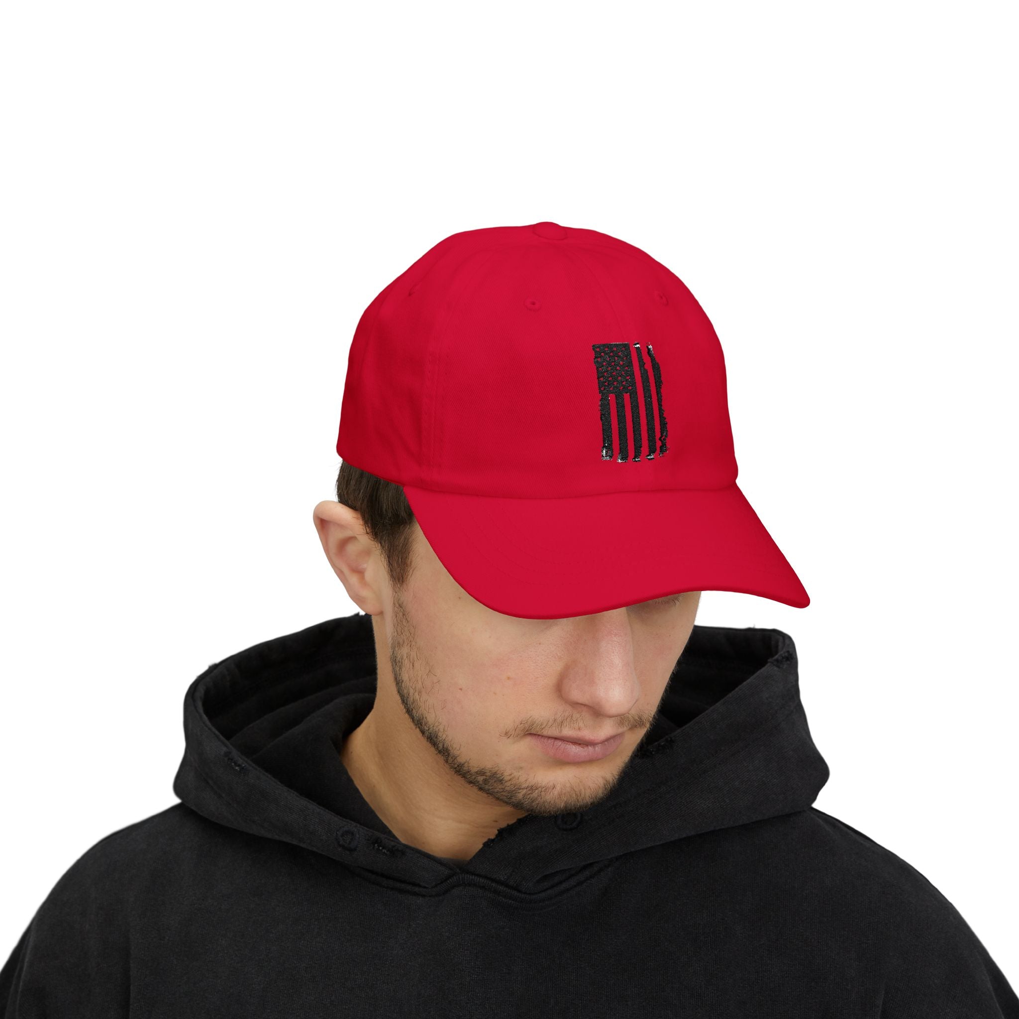 Classic Dad Cap with American Flag Design, Casual Hat for Men, Perfect Gift for Father's Day, Summer Outings, Everyday Style