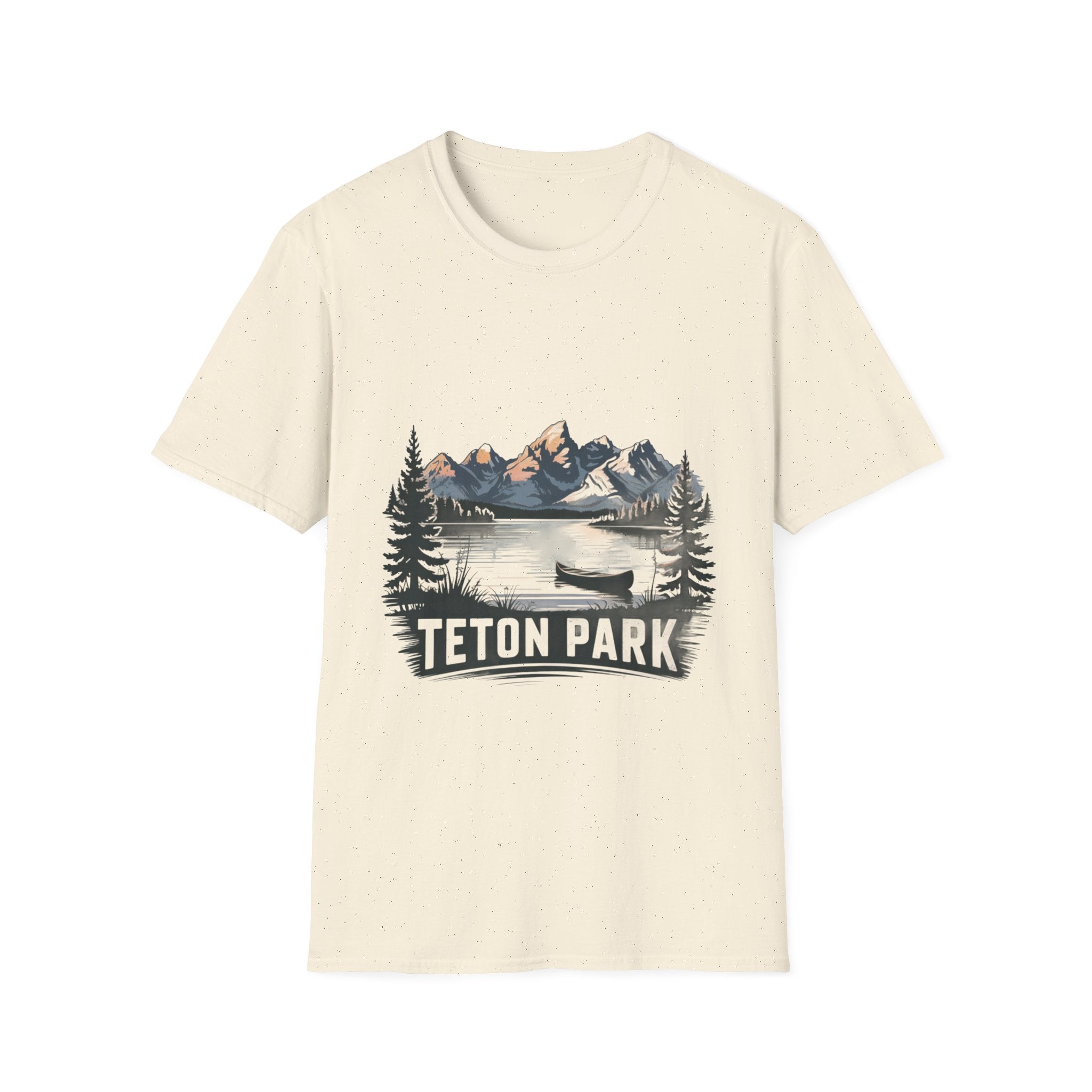 Teton Park Adventure T-Shirt, Unisex Graphic Tee, Nature Lover Gift, Outdoor Apparel, Travel Souvenir