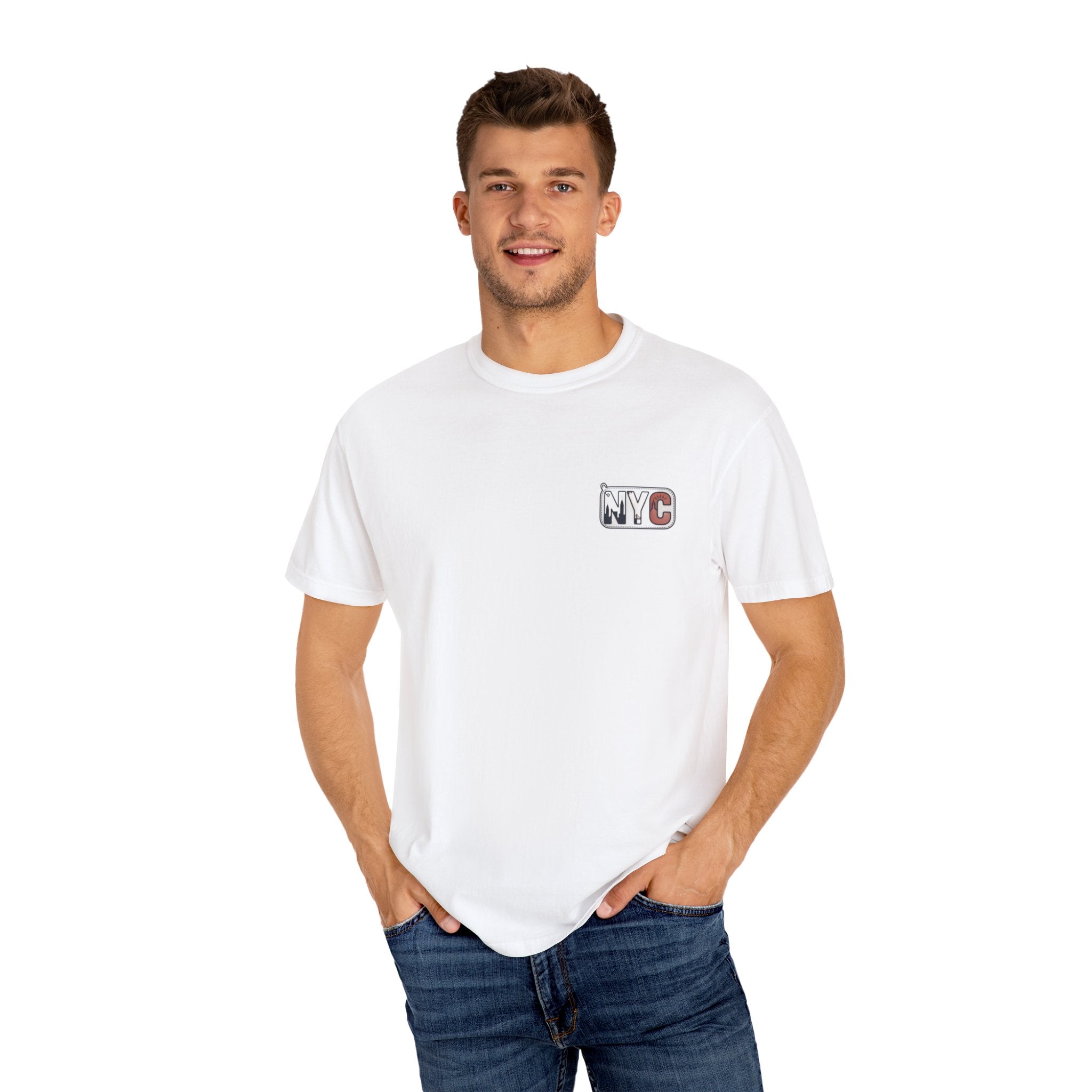 Statue of Liberty Graphic T-Shirt, NYC Apparel, Unisex Casual Tee, Travel Souvenir, Summer Outfit