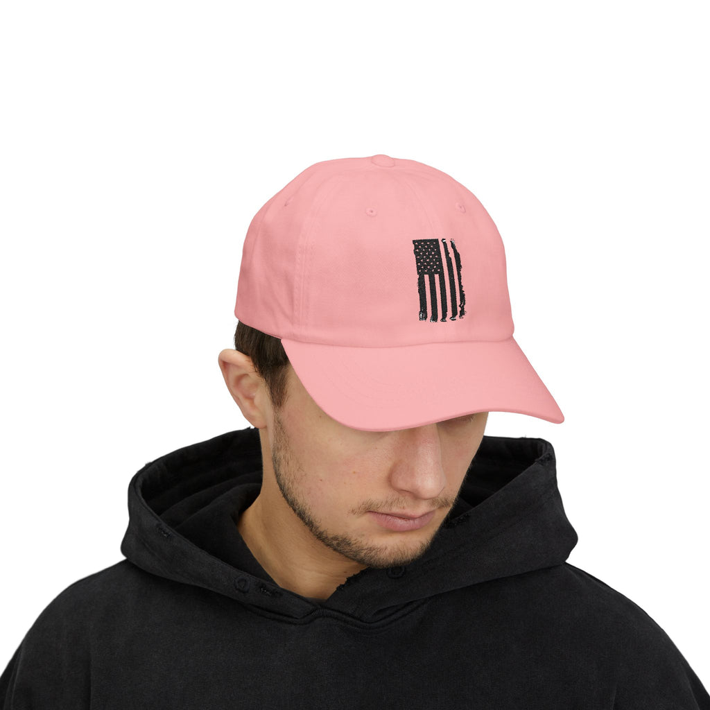 Classic Dad Cap with American Flag Design, Casual Hat for Men, Perfect Gift for Father's Day, Summer Outings, Everyday Style