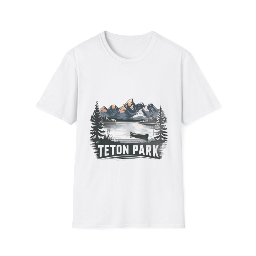 Teton Park Adventure T-Shirt, Unisex Graphic Tee, Nature Lover Gift, Outdoor Apparel, Travel Souvenir
