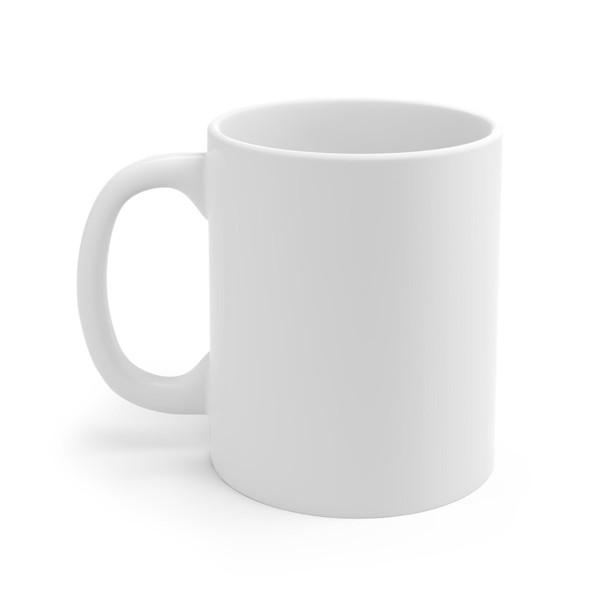 Patriotic Minimalist Mug, 11oz Coffee Cup, American Flag Design, Fourth of July Gift, Home Decor, Office Accessory