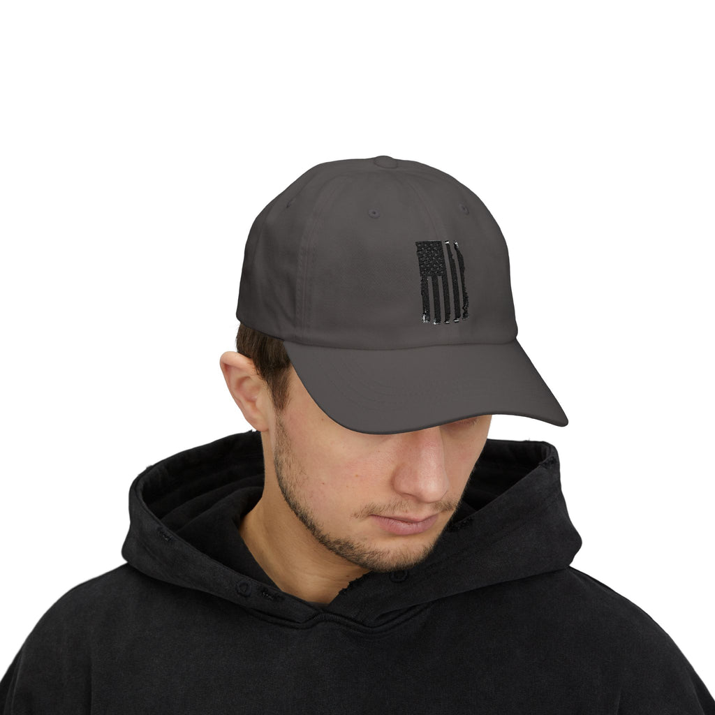 Classic Dad Cap with American Flag Design, Casual Hat for Men, Perfect Gift for Father's Day, Summer Outings, Everyday Style