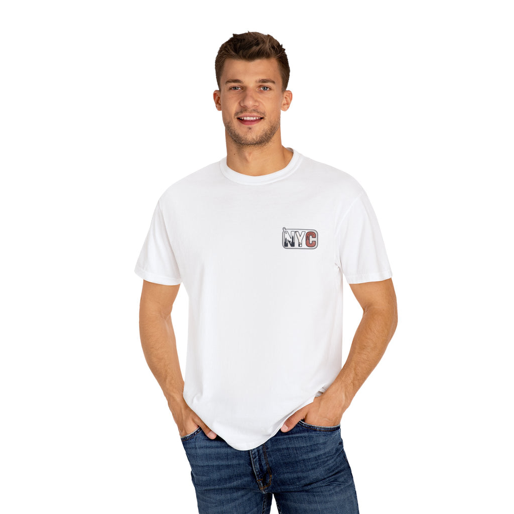 Statue of Liberty Graphic T-Shirt, NYC Apparel, Unisex Casual Tee, Travel Souvenir, Summer Outfit